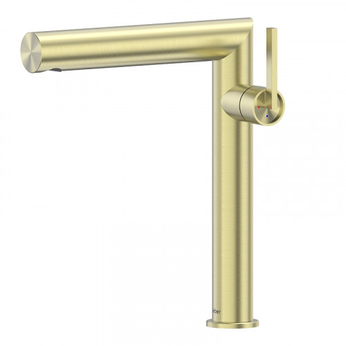 Смеситель для раковины Abber Perfekte 316 AF8A11BG-L цвет Золото брашированное