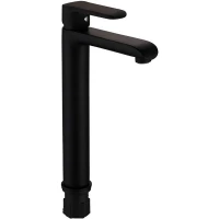 Смеситель для раковины Melodia della vita Heavy Metal MDV35621bk Черный матовый латунь