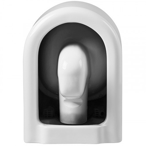 Унитаз Aquatek Мия AQ2004-00 подвесной Белый с сиденьем Микролифт фарфор подвесной