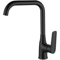 Смеситель для кухни ESKO Lagos Black LG06B Черный матовый пластик
