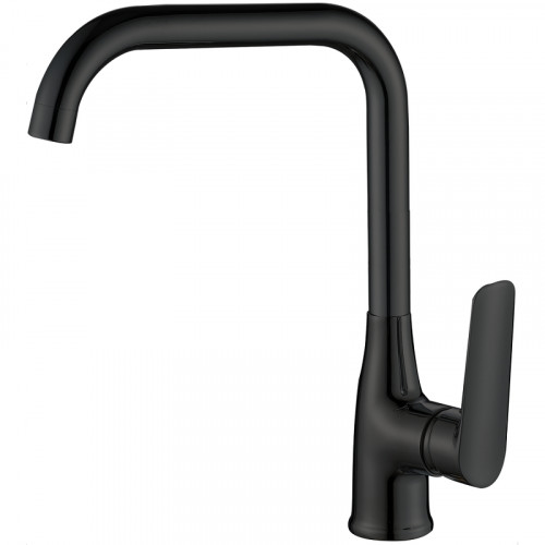 Смеситель для кухни ESKO Lagos Black LG06B Черный матовый пластик