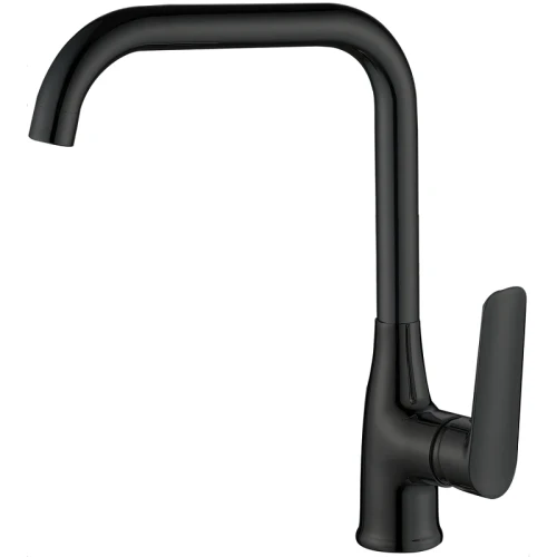 Смеситель для кухни ESKO Lagos Black LG06B Черный матовый пластик