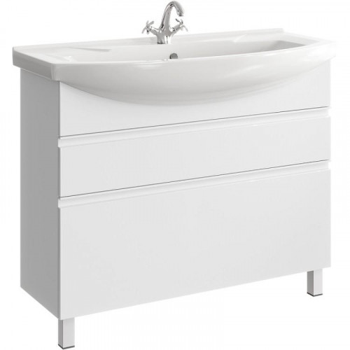 Тумба под раковину Aqwella Rodos 100 ROD01102N Белая