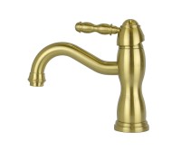 Смеситель для раковины Bronze de Luxe Tiffany 1901BR Бронза латунь однорычажный