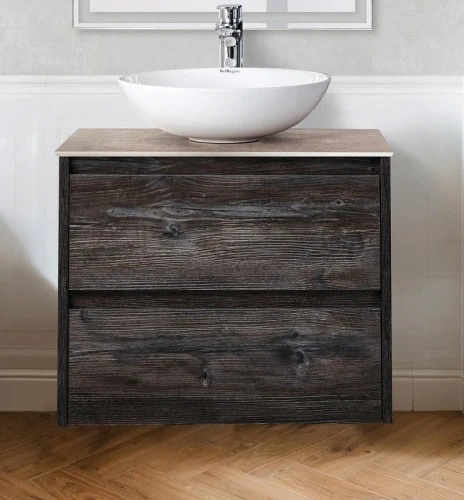 Тумба под раковину BelBagno Kraft 60 KRAFT-600-2C-SO-PP подвесная Pino Pasadena МДФ / ЛДСП