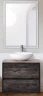 Тумба под раковину BelBagno Kraft 60 KRAFT-600-2C-SO-PP подвесная Pino Pasadena МДФ / ЛДСП