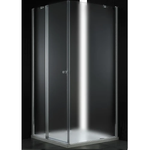 Душевой уголок Cezares Elena 100x100 L ELENA-W-A-12-100-P-Cr-L профиль Хром стекло рифленое