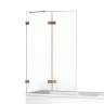 Шторка для ванны New Trendy AVEXA Copper brushed x110 EXK-3810