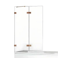 Шторка для ванны New Trendy AVEXA Copper brushed x110 EXK-3810
