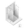Душевое ограждение New Trendy EVENTA Chrome x80 EXK-4601