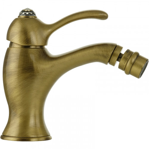 Смеситель для биде Migliore Lem Swarovski 18873 Бронза латунь