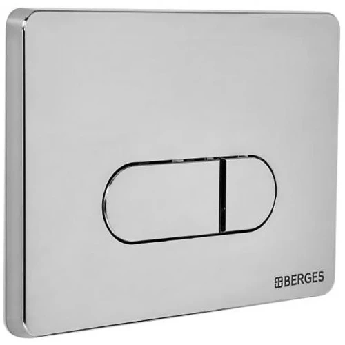 Клавиша смыва Berges Novum D3 040033 Хром