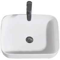 Раковина-чаша Bravat Source 50 C22250W-ENG Белая фарфор накладная