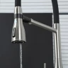 Смеситель для кухни Gappo G4399-75 Сатин Черный нержавеющая сталь