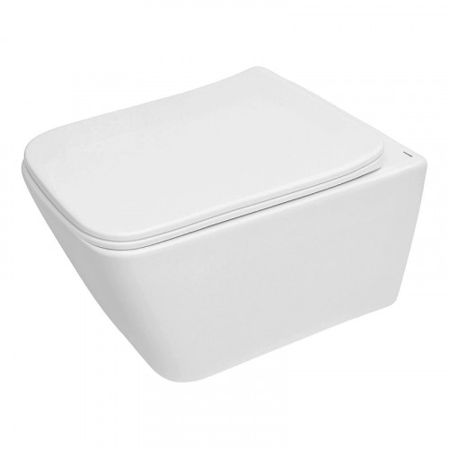 Унитаз биде Azario Dezi White AZ-W05-SWBD подвесной цвет Белый с сиденьем Микролифт