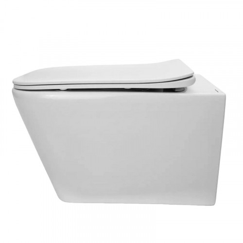 Унитаз биде Azario Dezi White AZ-W05-SWBD подвесной цвет Белый с сиденьем Микролифт
