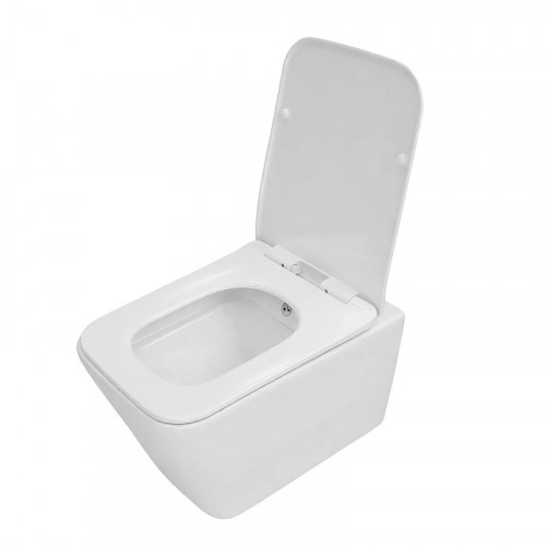 Унитаз биде Azario Dezi White AZ-W05-SWBD подвесной цвет Белый с сиденьем Микролифт