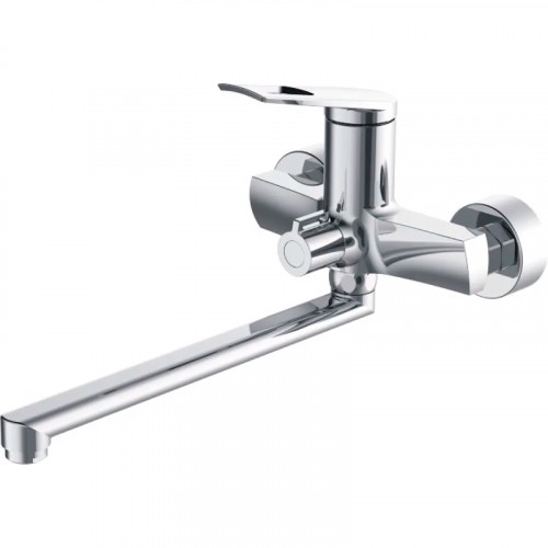 Смеситель для ванны Haiba HB22595 универсальный Хром на стену