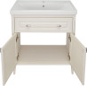 Комплект мебели для ванной ASB-Woodline Монте 80 1079101 цвет Бежевый