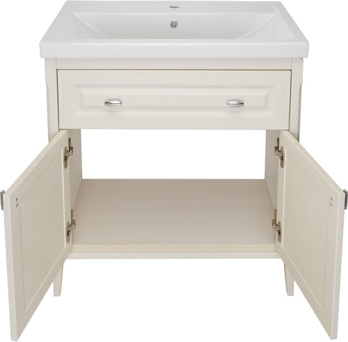 Комплект мебели для ванной ASB-Woodline Монте 80 1079101 цвет Бежевый