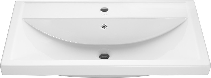 Комплект мебели для ванной ASB-Woodline Монте 80 1079101 цвет Бежевый
