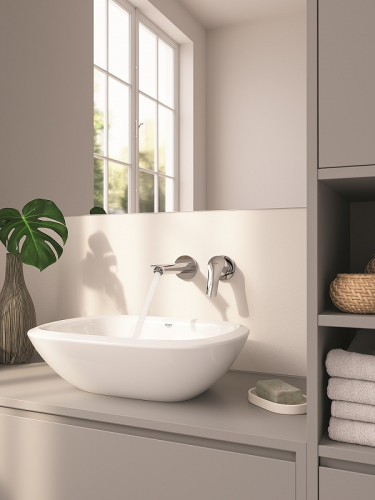 Смеситель для раковины Grohe Eurosmart 29337003 Хром латунь встраиваемый