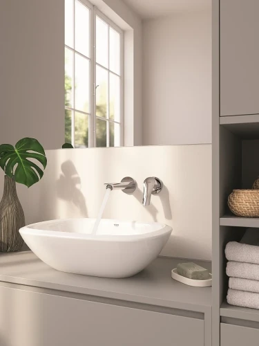 Смеситель для раковины Grohe Eurosmart 29337003 Хром латунь встраиваемый