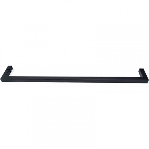 Душевой уголок Abber Schwarzer Diamant 110x50 AG30110BH-S50B-S50B профиль Черный стекло прозрачное