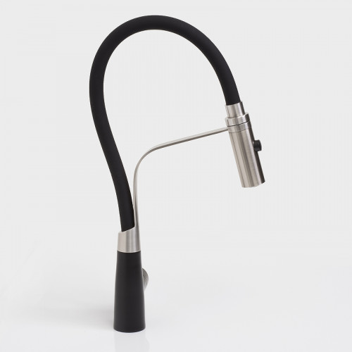 Смеситель для кухни WasserKRAFT A8417 Нержавеющая сталь Черный нержавеющая сталь