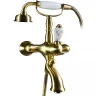Смеситель для ванны Boheme Crystal 303-CRST Бронза латунь на стену