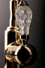 Смеситель для ванны Boheme Crystal 303-CRST Бронза латунь на стену