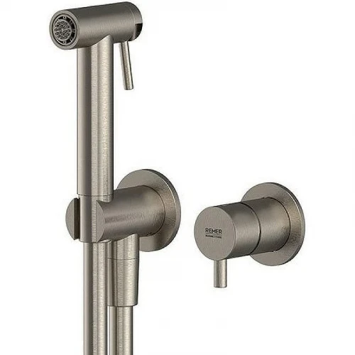 Гигиенический душ со смесителем Remer X-Style Inox SSX60P Нержавеющая сталь