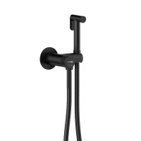 Гигиенический душ со смесителем WasserKRAFT Мюриц (Muritz) 9838MB цвет Черный матовый