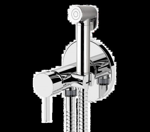 Гигиенический душ со смесителем Remer Metrica MC65W цвет Хром