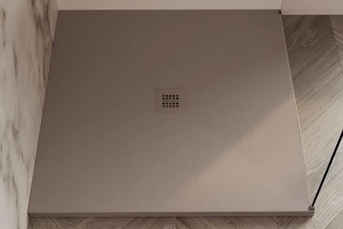 Душевой поддон из искусственного камня Allen Brau Priority 100x90 8.31004-PGM цвет Серый