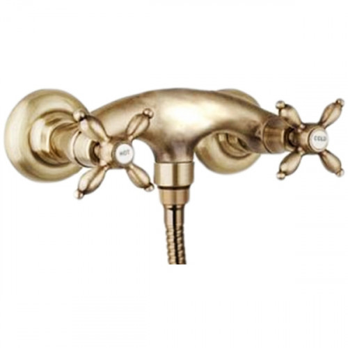 Смеситель для душа Cezares Atlantis Nostalgia ATLANTIS-NOSTALGIA-DS-02 Бронза латунь на стену