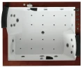 Акриловая ванна Gemy Gemy 186x151 G9052 II K R С гидромассажем