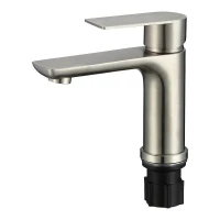 Смеситель для раковины Fmark FS8801 цвет Сатин