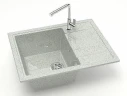 Кухонная мойка Bergg Z150 B150Q010 Светло-серая