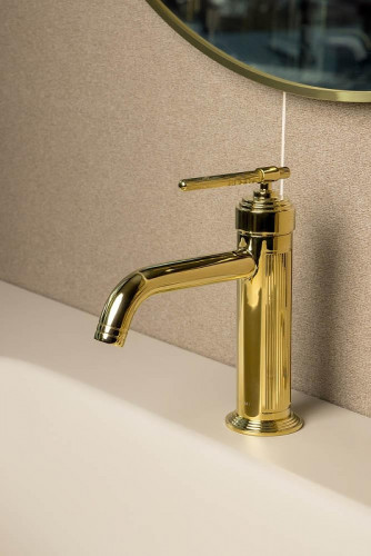 Смеситель для раковины Boheme Eterna 171-G цвет Золото