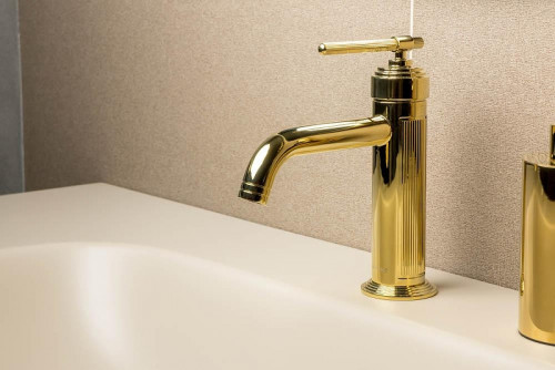 Смеситель для раковины Boheme Eterna 171-G цвет Золото