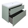 Тумба с раковиной Azario Viola 100 CS00097148 подвесная цвет Фисташковый