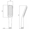 Ручной душ Melodia della vita Standard MKP26101_wt Белый