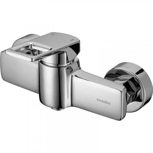 Смеситель для душа Swedbe Kronos 2020 Хром латунь на стену