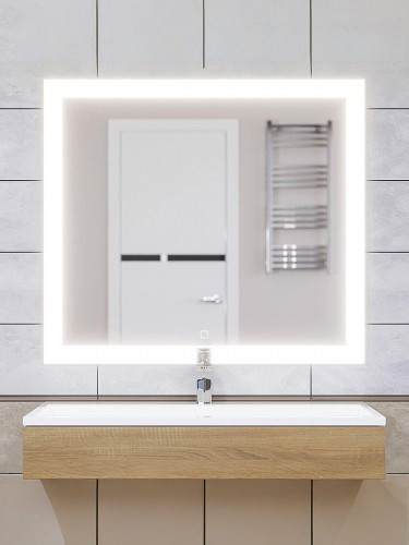Зеркало Uperwood Barsa 90 2930205445 с подсветкой с сенсорным выключателем и подогревом