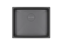 Кухонная мойка KUCHENSTERN KRAFT 60 54x44 502GM50 цвет Вороненая сталь