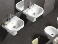 Раковина Hatria Daytime 45 YXBM Белая фаянс подвесная
