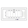 Акриловая ванна Whitecross Savia Duo 170x80 0103.170080.100.NANO.CR с гидромассажем