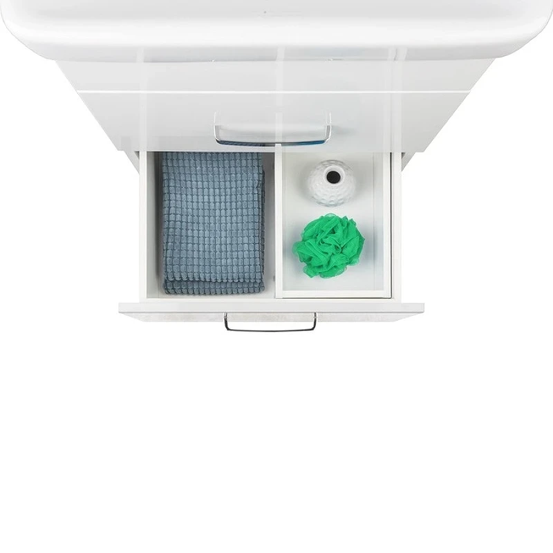 Тумба под раковину Iddis New Custo 50 NCU50W0i95 Белая МДФ / ЛДСП