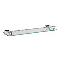 Стеклянная полка Azario Altre AZ-96003 цвет Хром
